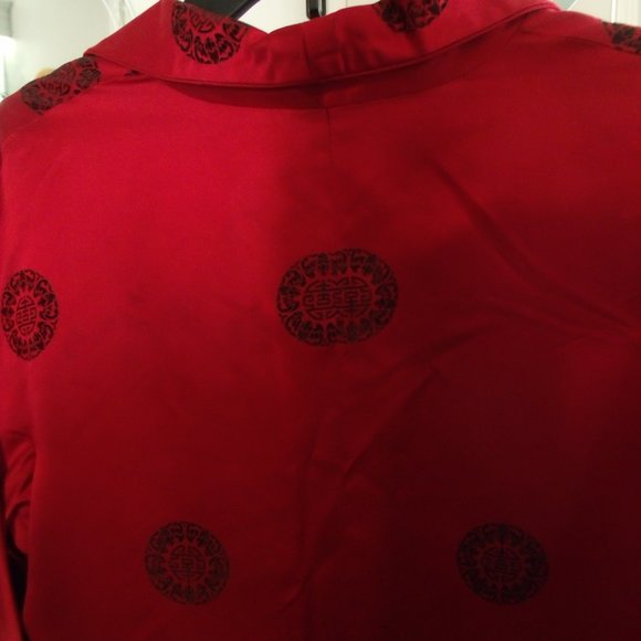 XXL Kimono Red Lined - Picture 4 of 5